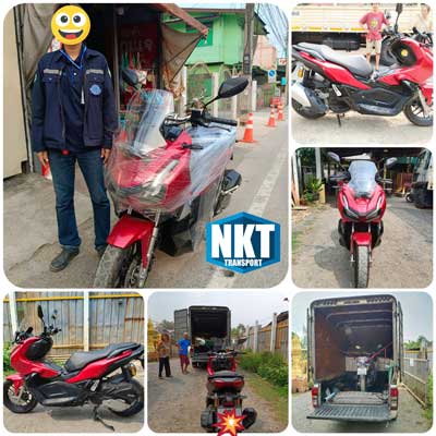 ขนส่งรถมอเตอร์ไซค์ข้ามจังหวัด